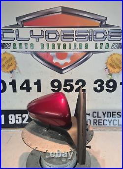 Ford Focus Mk4 2019-22 Driver OS Right Power Fold Blind Spot Mirror Ruby Red
