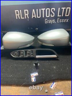 Ford Kuga 2013/2019 Set Of Blind Assist Mirrors And Controls Moondust Silver