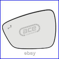 Ford Kuga CX482 2019-2022 Wing Door Mirror Glass With Blind Spot Indicator Pair