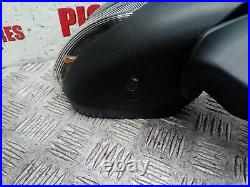 Ford Puma 18-22 O/S Drivers Black Electric Heated Blind Spot Door Wing Mirror