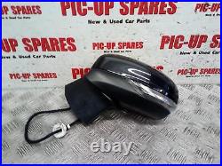Ford Puma 19-23 N/S Passenger Black Electric Door Wing Mirror With Blind Spot