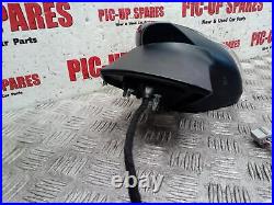 Ford Puma 19-23 N/S Passenger Black Electric Door Wing Mirror With Blind Spot