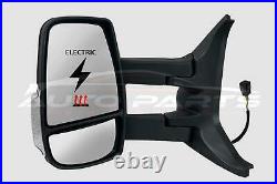 Ford Transit MK8 Long Arm Wing Mirror Electric Complete Left N/S 2014 Onwards