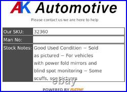 Ford Transit MK8 MK9 2019-On Door Wing Mirror Left Powerfold Blind Spot