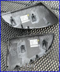 Genuine Audi A/s/rs3 Matt Carbon Mirror Caps 2020/23 8y Lane Change Assistant