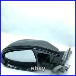 Genuine Bmw X5 G05 X5m Carbon Wing Mirrors Full Camera Blind Zone Rhd Set Of 2