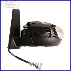 Genuine Ford C-Max N/S Door Rear View Mirror Glass less Blindspot 15-18 2063616