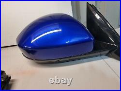 Genuine Jaguar E Pace Pair Power Fold Wing Mirrors With Blind Spot Modules