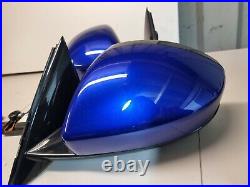 Genuine Jaguar E Pace Pair Power Fold Wing Mirrors With Blind Spot Modules