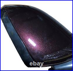 Genuine Jaguar XF Wing Mirror Left Side Caviar Elec CHP Heated Blind Spot