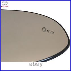 Genuine Toyota C-HR O/S RH Wing Mirror Glass Blind Spot Monitor 2016- 87931F4030