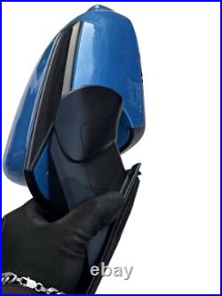 HYUNDAI KONA PASSENGER SIDE MIRROR E13049774 IN Blue POWER FOLDING 2021