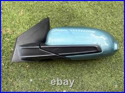 Hyundai Kona 2017-2023 Blind Spot Power Fold Wing Mirror Left Blue 10 Pin