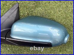 Hyundai Kona 2017-2023 Blind Spot Power Fold Wing Mirror Left Blue 10 Pin