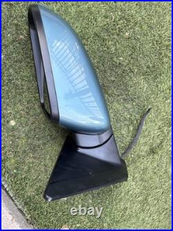 Hyundai Kona 2017-2023 Blind Spot Power Fold Wing Mirror Left Blue 10 Pin
