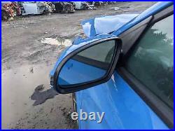 Hyundai Kona 2021 Blue Door Mirror Electric Left Lh Blindspot