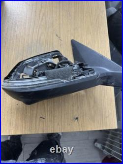 Hyundai Kona Mk2 2024 Power Fold Wing Mirror Blind Spot Right Side In Black