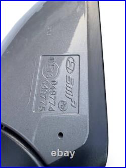 Hyundai Kona Passenger Side Mirror E13049774 In Grey Power Folding 2021