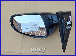 Hyundai Kona Wing Mirror Driver Side Blind Spot Power Fold Grey R3G 2017 2023