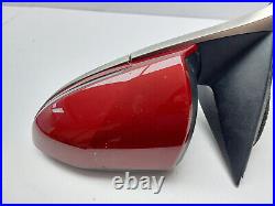 Hyundai Tucson Nx4 Mk4 Power Fold Blind Spot Wing Mirror Left Side Red Wr6 2021