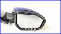 Jaguar E-pace X540 Wing Mirror Power Fold Blind Spot Right Driver Side Blue 2018