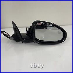 Jaguar F Type Right Hand OS Door Mirror Wing Mirror Powerfold Blind Spot Chro