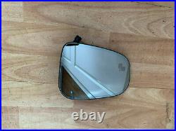 Jaguar XF XJ XE XK I PACE WING MIRROR GLASS RH ELECTROCHROMATIC + BLIND SPOT