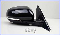 Jaguar Xe Saloon 2015-2019 Right Driver Wing Mirror Manual Fold 6 Pin Black