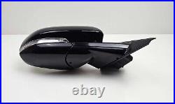 Jaguar Xe Saloon 2015-2019 Right Driver Wing Mirror Manual Fold 6 Pin Black