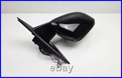 Jaguar Xe Saloon 2015-2019 Right Driver Wing Mirror Manual Fold 6 Pin Black