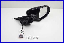 Jaguar Xe Saloon 2015-2019 Right Driver Wing Mirror Manual Fold 6 Pin Black