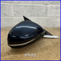 Jaguar Xf X250 Blind Spot System Driver Side Right Wing Mirror Blue