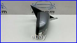 Jaguar Xf X250 Driver Side Power Folding Blind Spot Wing Mirror Grey 2008-2011
