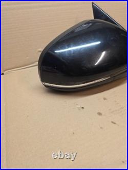 Jaguar Xf X250 O/s Drivers Door Mirror Wing Mirror Black Powerfold Blind Spot