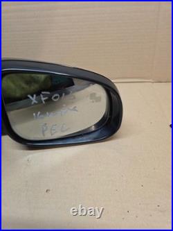 Jaguar Xf X250 O/s Drivers Door Mirror Wing Mirror Black Powerfold Blind Spot