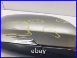Jaguar Xf X250 Power Fold Blind Spot Wing Mirror Front Right Side Gold Gdr 2012