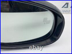 Jaguar Xj X351 Driver Side Power Folding Blind Spot Wing Mirror In Silver