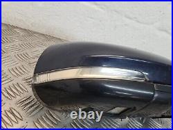 Jaguar Xjl 2014 X351 Driver Right Side Wing Mirror Blind Spot In Blue Jbm #2j