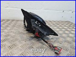 Jaguar Xjl 2014 X351 Passenger Left Side Wing Mirror Blind Spot Blue Jbm #2j