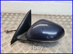 Jaguar Xjl 2014 X351 Passenger Left Side Wing Mirror Blind Spot Blue Jbm #2j