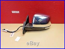 Jeep Grand Cherokee Chrome power heated blind spot driver Side View Mirror OEM