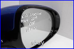 Kia Sportage Mk4 2019 Right Driver Side Wing Mirror (scratches) 87620-f1840 Osf