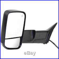 LH Power Heated Mirror For 2019-2022 Ram 1500 – Power Fold, Blind Spot, Chrome