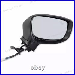 Left Blind Spot Rearview mirror Heated WithLamp For Mazda CX-5 2017 2018-2019 Red