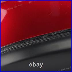Left Blind Spot Rearview mirror Heated WithLamp For Mazda CX-5 2017 2018-2019 Red