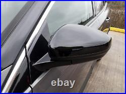 Left Door Mirror Vauxhall Grandland 2020 Black Gloss Powerfold Blind Spot Alert