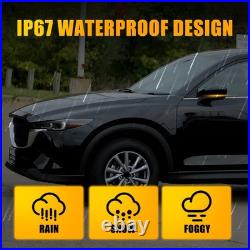 Left N/S Door Wing Mirror Power Fold Turn Signal for Mazda CX-5 2017-2022 Heated
