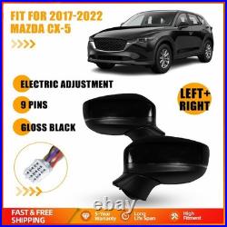 Left Right Side For Mazda CX-5 CX5 2017-22 Door Wing Mirror Power Fold Heated UK