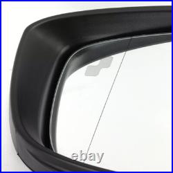 Left Side Door Mirror Blind Spot Turn Signal Red For Mazda CX-5 CX5 2015-2017