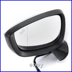 Left Side Door Mirror Blind Spot Turn Signal Red For Mazda CX-5 CX5 2015-2017